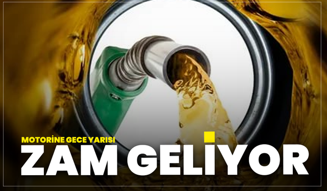 Motorine Gece Yarısı 4,20 TL Zam Geliyor