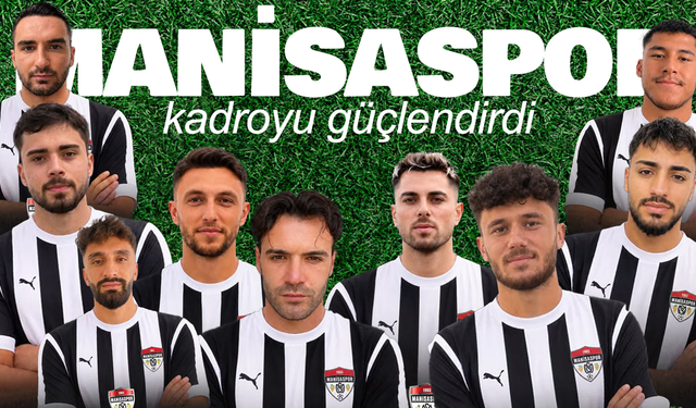 Manisaspor’dan 9 transfer birden