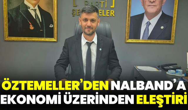 Öztemeller’den Nalband’a Ekonomi Üzerinden Eleştiri