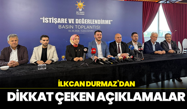 İlkcan Durmaz’dan Dikkat Çeken Açıklamalar