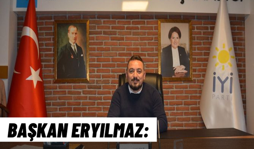 İYİ PARTİLİ ERYILMAZ’DAN ÖNEMLİ ÇIKIŞ “BEN DAHİL ALTILI MASADAKİ HİÇBİR SİYASİ PARTİNİN TEMSİLCİSİNİ RAHAT BIRAKMAYIN!”