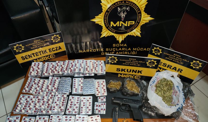 Manisa'da uyuşturucu taciri tutuklandı