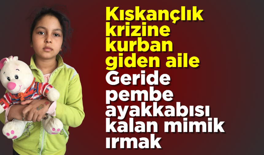 Kıskançlık krizine kurban giden aile: Geride pembe ayakkabısı kalan mimik ırmak