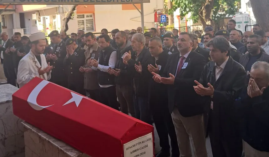 Kıbrıs Gazisi'ne Manisa Yunusemre'de son görev