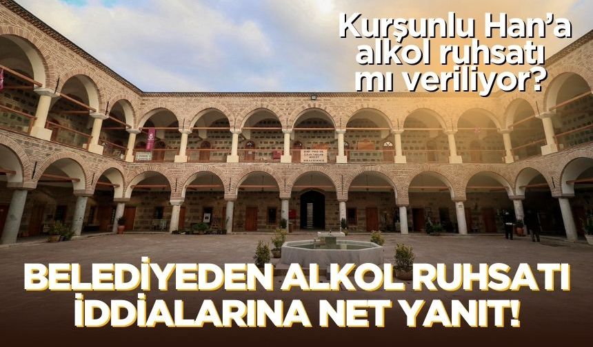 Şehzadeler Belediyesi’nden Yalan Haber Açıklaması: “Kurşunlu Han’a Alkol Ruhsatı Verilmesi Söz Konusu Değildir”