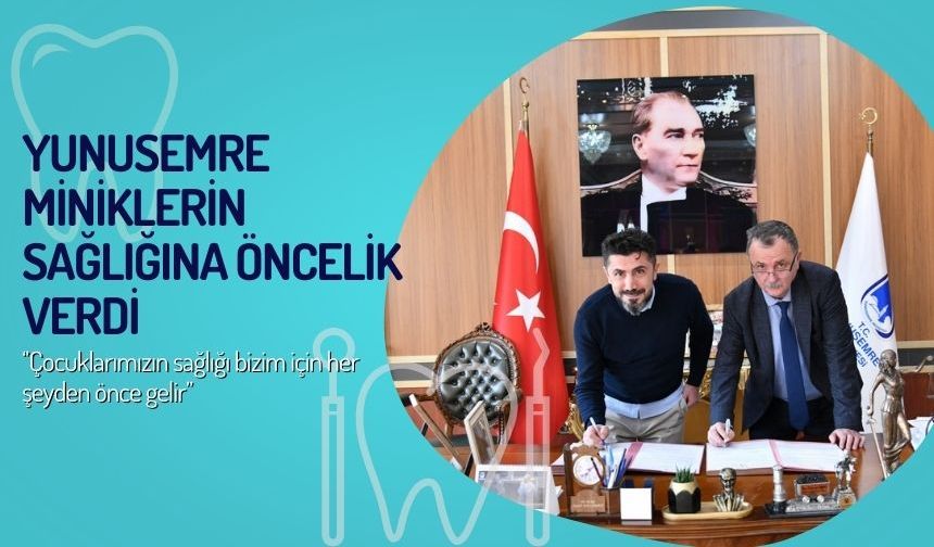 Yunusemre miniklerin sağlığına öncelik verdi