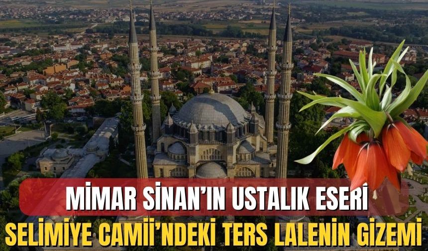 Mimar Sinan’ın Ustalık Eseri Selimiye Camii’ndeki Ters Lalenin Gizemli Sırrı