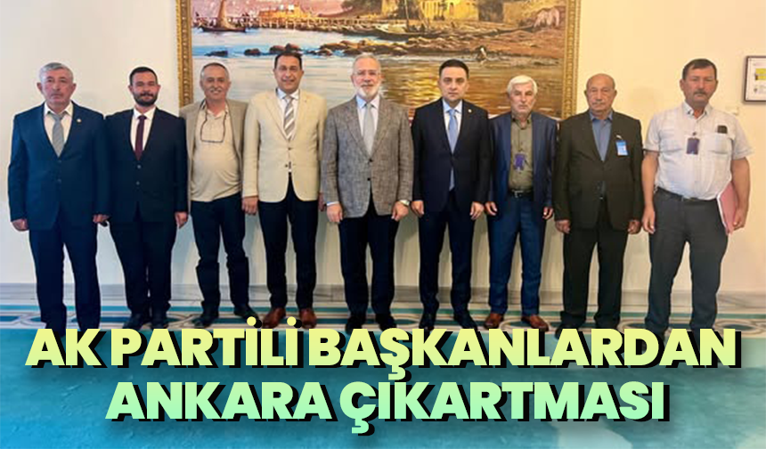 Ak Partili başkanlardan Ankara çıkartması