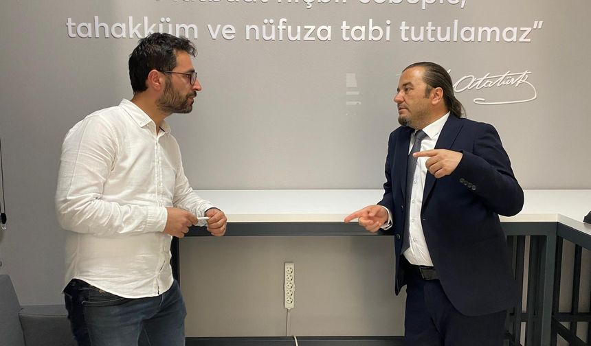Manisa Büyükşehir’in yeni daire başkanı Çağırıcı’dan MGC’ye ziyaret