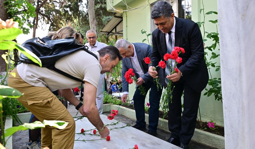 Manisa Tarzanı Ahmet Bedevi, ölümünün 62. yılında mezarı başında anıldı