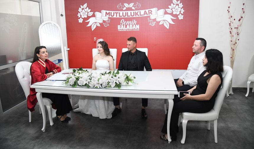 Evlenmek için 05.05.2025’i seçtiler