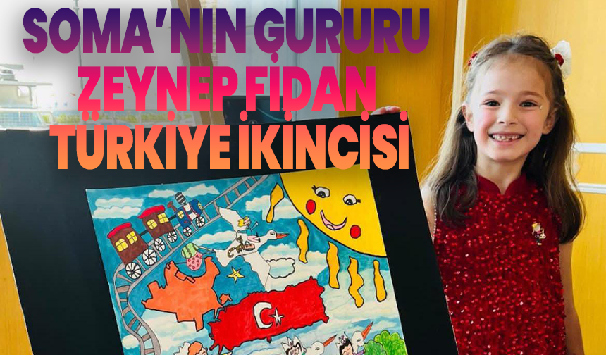 Soma’nın gururu Zeynep Fidan Türkiye ikincisi