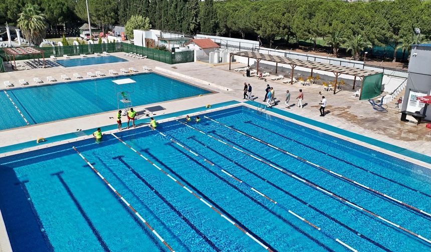 Akhisar Belediyesi Olimpik Yüzme Havuzu ve Spor Kompleksi yeni sezona hazır