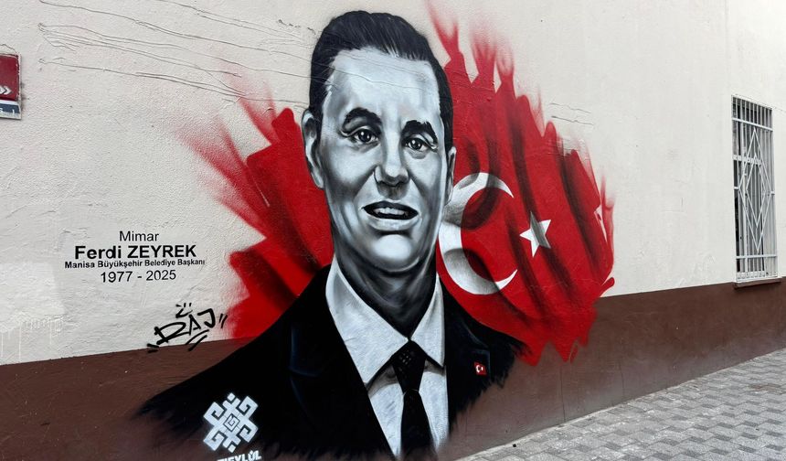 Ferdi Zeyrek’in anısı duvara kazındı
