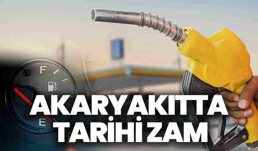 Akaryakıtta tarihi zam: Benzin 51 TL’yi aştı, motorin 54 TL’ye dayandı