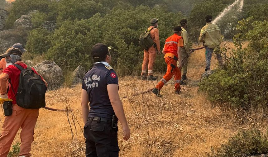 Manisa İtfaiyesi’nden aşırı sıcak ve yangın uyarısı: Risk en üst seviyede