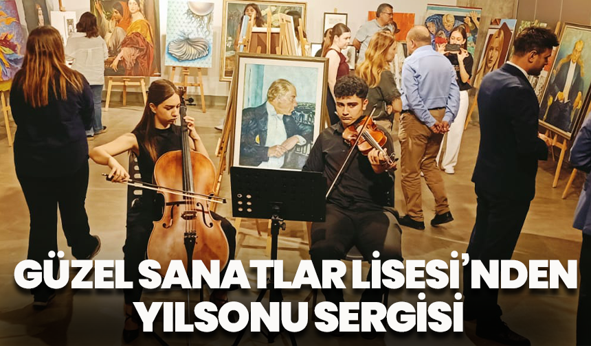 Manisa Güzel Sanatlar Lisesi’nden yılsonu sergisi: Genç sanatçılardan ilham veren eserler