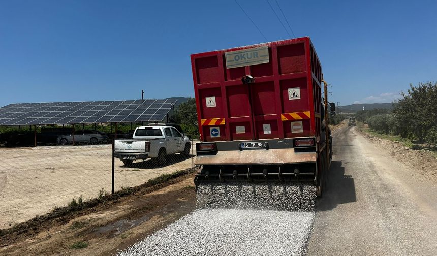 Manisa’da Asfalt Sezonu Hız Kazandı: Hedef 708 Kilometre Yol!