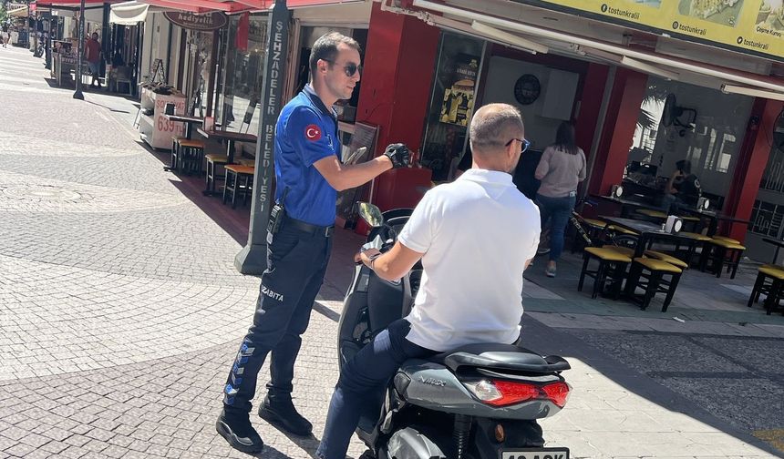 Sevgi Yollarını Kullanan Motosiklet Sürücülerine Denetim