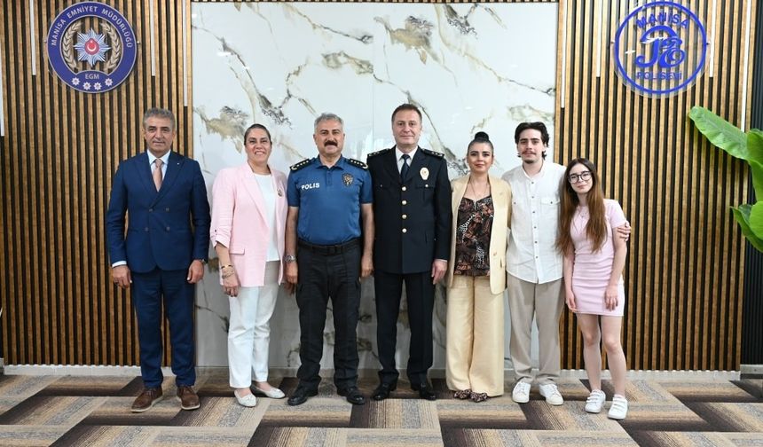 Emniyet Teşkilatında Gurur Anı: Terfiler Polisevi’nde Kutlandı