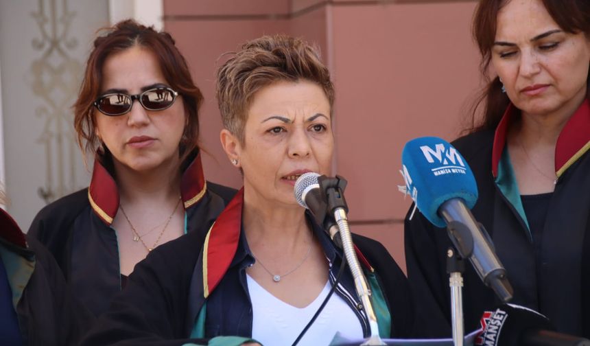 Manisa Barosu'ndan sert tepki!