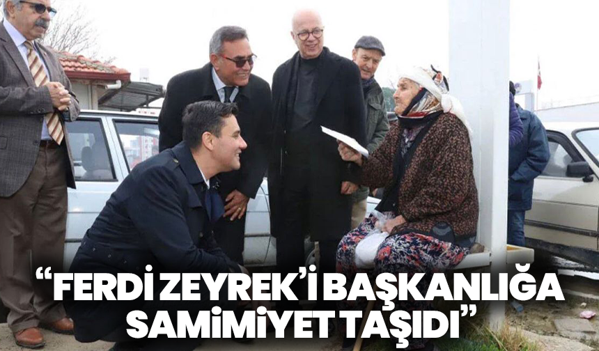 “Ferdi Zeyrek’i başkanlığa samimiyet taşıdı”  Yakın çalışma arkadaşı Önder İnce, Zeyrek’in mirasını anlattı