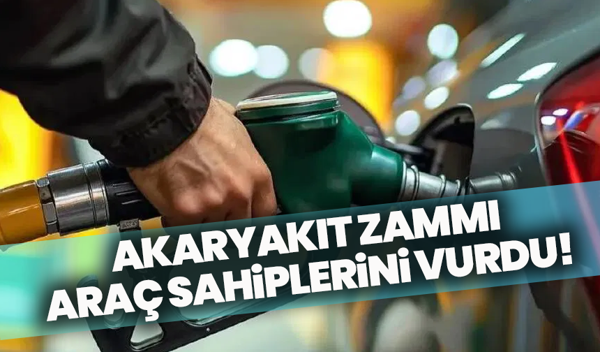 Akaryakıt zammı araç sahiplerini vurdu! Tabelalar yeniden değişti: İşte il il güncel fiyatlar