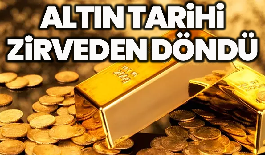 Altın tarihi zirveden döndü: ABD-Japonya anlaşması sonrası yön aşağı