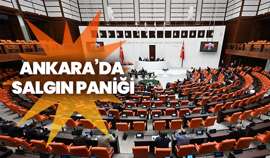 Ankara’da salgın paniği: TBMM’de 100’ü aşkın kişi hastanelik oldu!