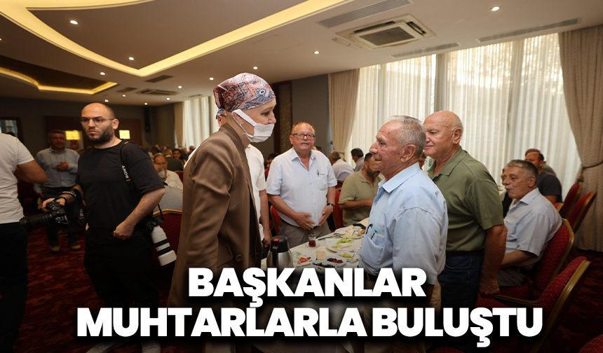 Şehzadeler’de kritik zirve: Başkanlar muhtarlarla bir araya geldi, mahallelerin öncelikleri masaya yatırıldı