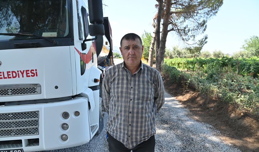 Manisa’da asfalt seferberliği hız kesmiyor: Yılların özlemi sona erdi