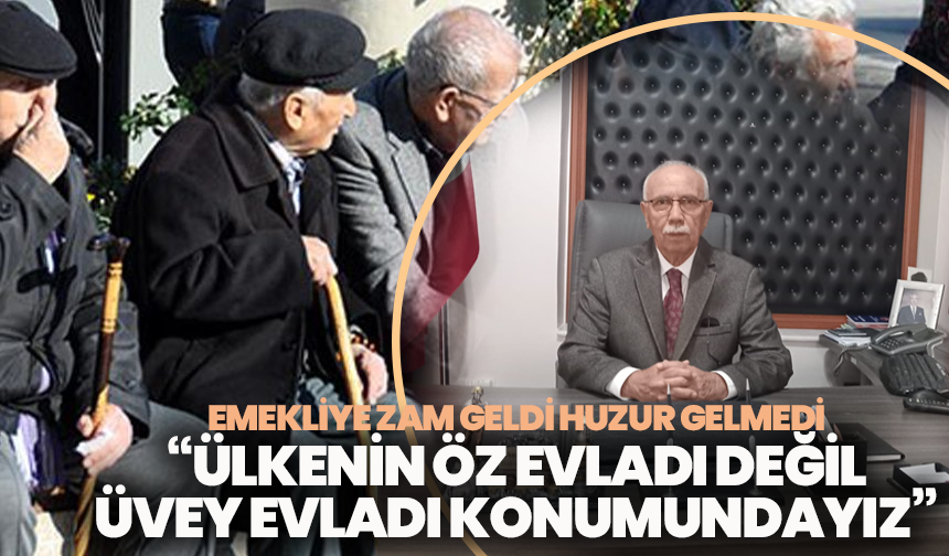 Emekliye zam geldi, huzur gelmedi: Manisa’da öfke büyüyor!