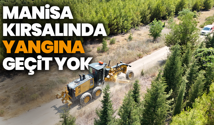 Manisa kırsalında yangına geçit yok!