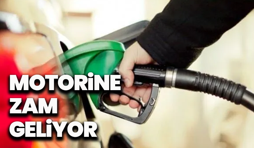 Motorine zam geliyor: 1,15 TL artış çarşamba gecesi yürürlükte