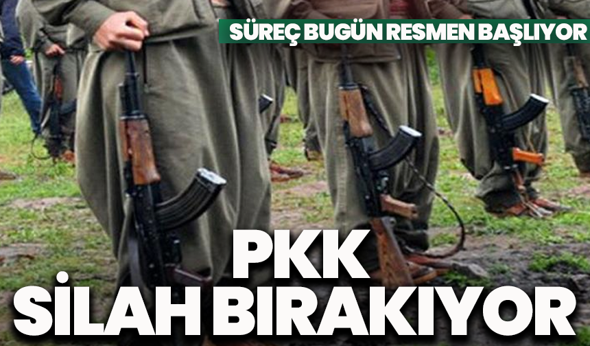 PKK, Öcalan’ın çağrısıyla silah bırakıyor: Süreç bugün resmen başlıyor
