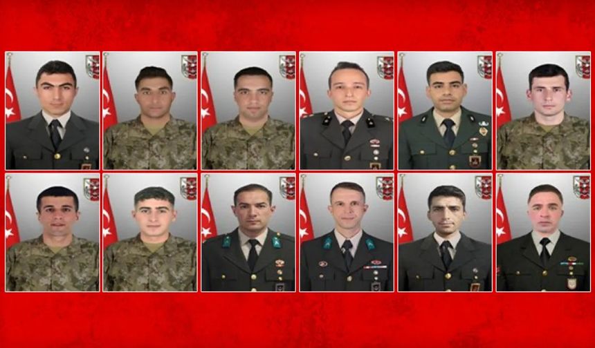 Şehitlerimizin kimlikleri açıklandı: Türkiye metan gazı faciasında 12 evladını yitirdi