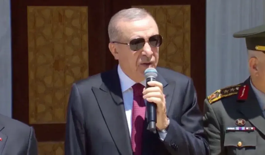 Cumhurbaşkanı Erdoğan, Cami açılışına katıldı