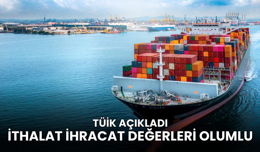 TÜİK dış ticaret endeksini açıkladı!