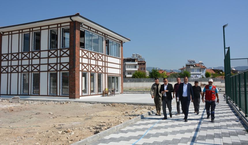 İlçede yatırım hamlesi devam ediyor: Proje alanları incelendi
