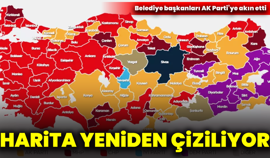 Harita yeniden çiziliyor: Belediye başkanları AK Parti’ye akın etti