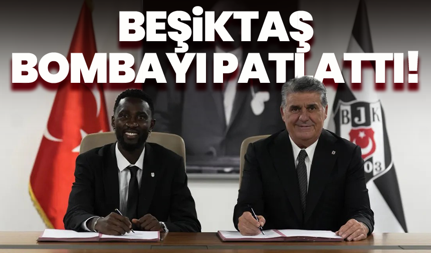 Beşiktaş bombayı patlattı!