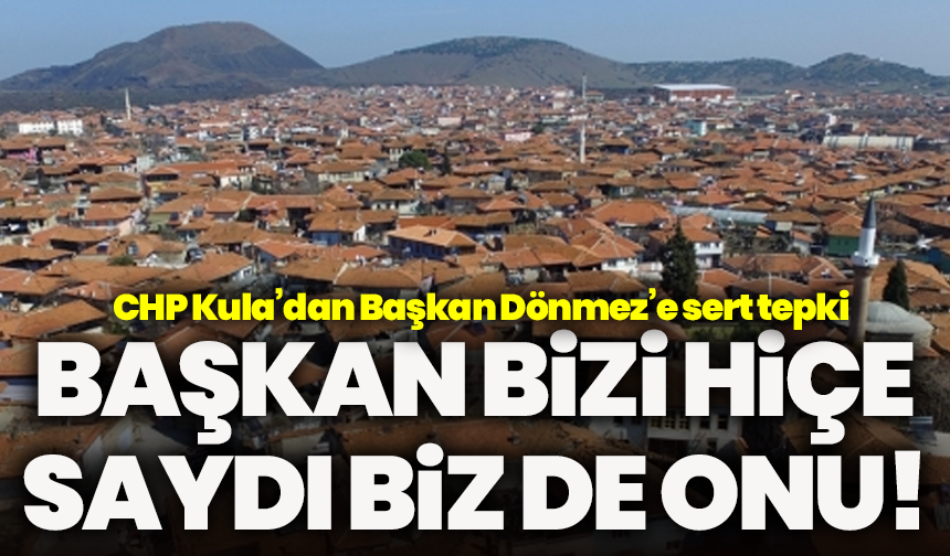 CHP’li Meclis Üyesinden Başkan Dönmez’e sert tepki: "Biz de onu hiçe sayıyoruz"