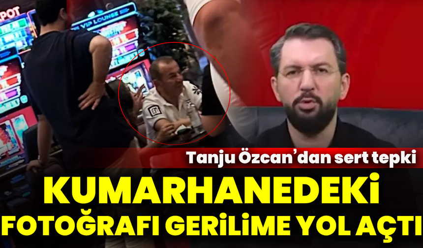 Kumarhanedeki fotoğrafı gerilime yol açtı: Tanju Özcan’dan sert tepki
