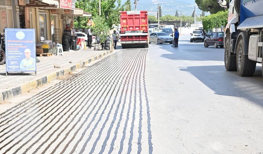 Büyükşehir’den ilçeye tarihi yol hamlesi