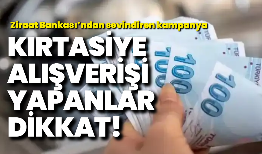 Ziraat Bankası’ndan okul alışverişlerinde sevindiren kampanya!
