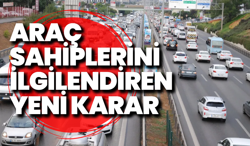 Araç sahiplerini ilgilendiren yeni karar: Sigorta primlerinde değişiklik!