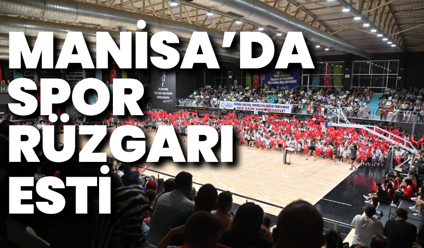 Manisa’da spor rüzgârı: 4 bin 500 sertifika sahibini buldu