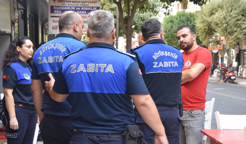 Salihli’de kaldırım denetimi: Yayalar için engel kalmayacak