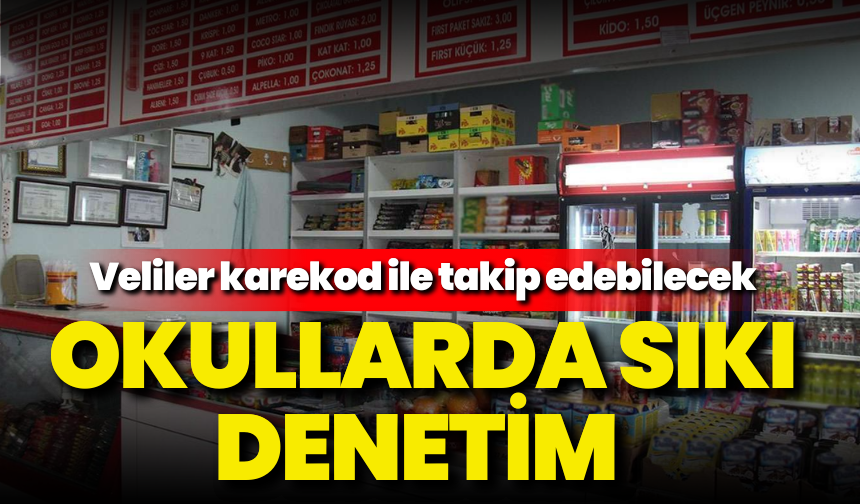 Okullarda sıkı denetim: Veliler karekod ile takip edebilecek