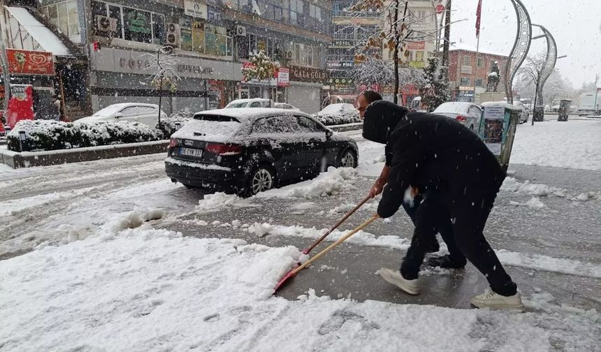 Kış kapıya dayandı! Bazı iller beyaza büründü